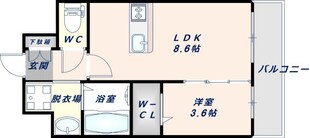 ESTONE　HIGASHIOSAKAの物件間取画像